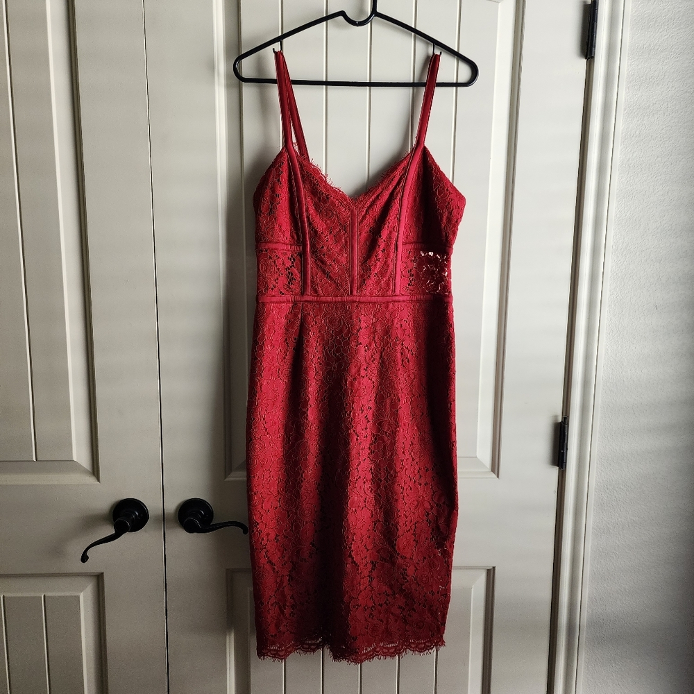 Express lace slip dress, Size 8